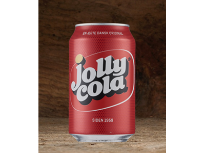Jolly Cola dåse 33 cl. 18 stk.