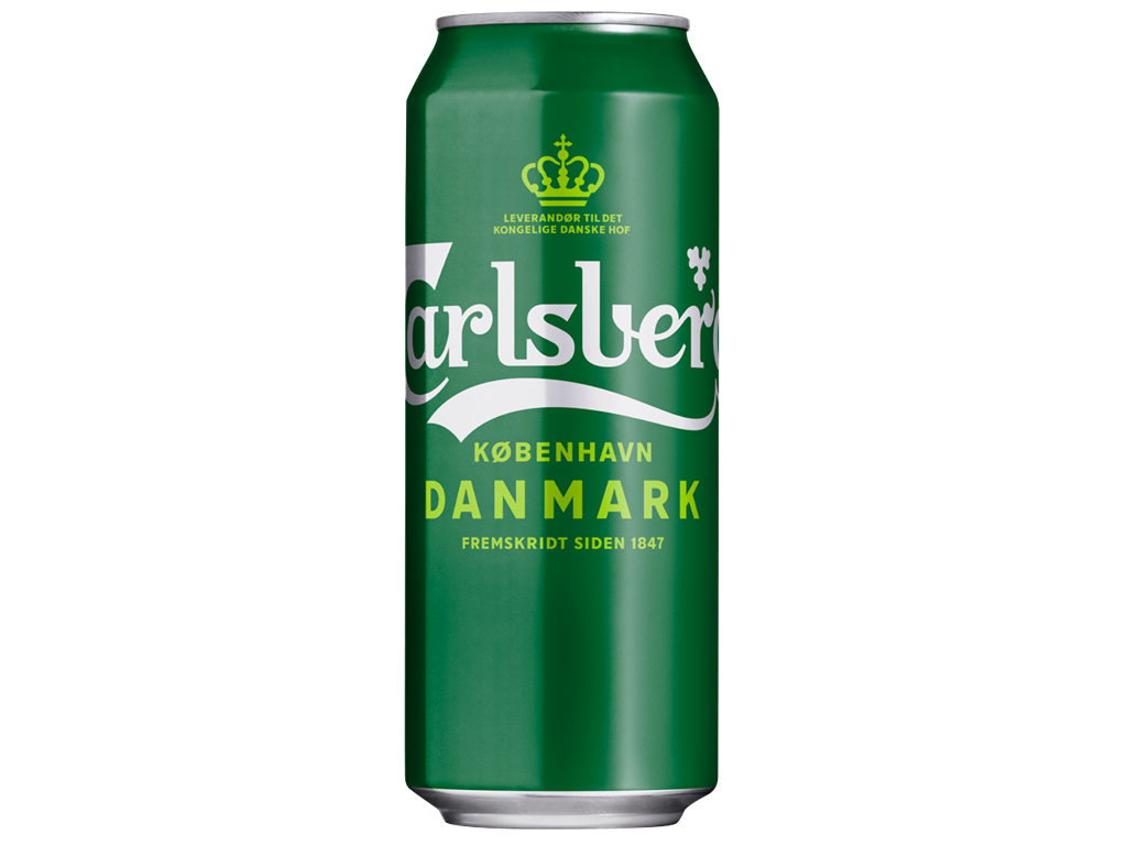 Carlsberg Pilsner Dåse 50 cl. 24 stk.