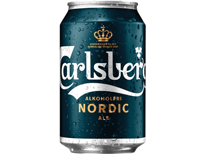 Carlsberg Nordic Ale 0,0% dåse 33 cl. 24 stk.
