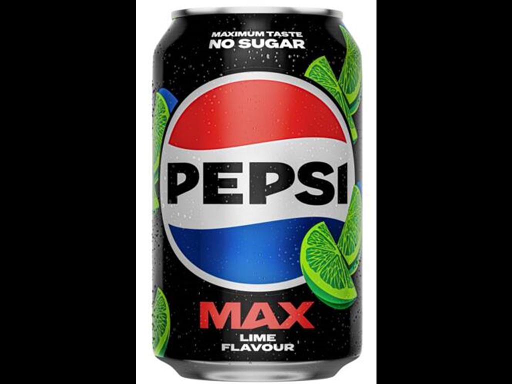Pepsi Max Lime dåse 33 cl 24 stk.