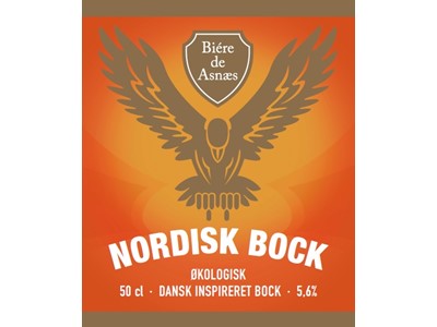 1/4 pl 50 cl. Nordisk Bock 180 øko øl 